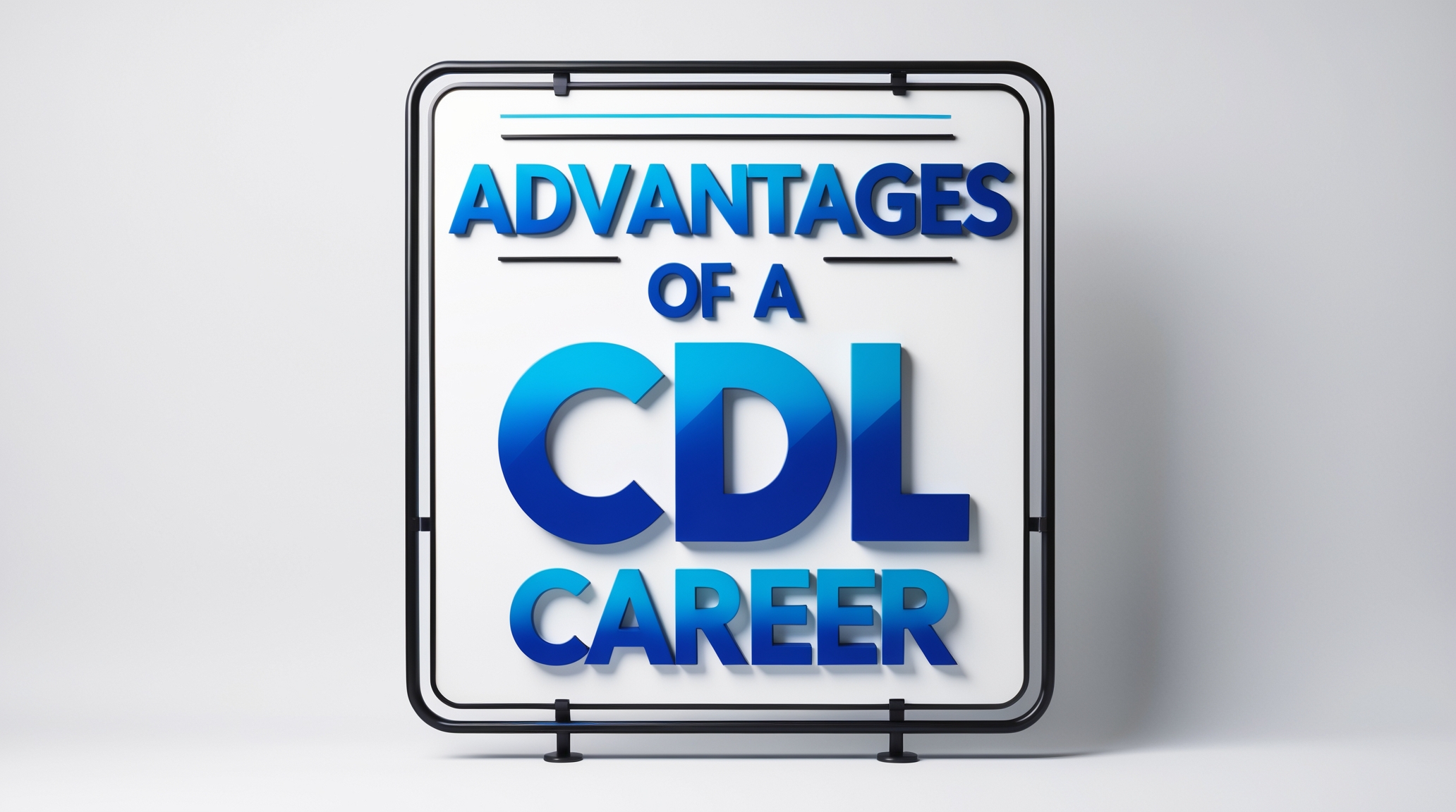 advantages of a CDL career - troopstotruckers.com